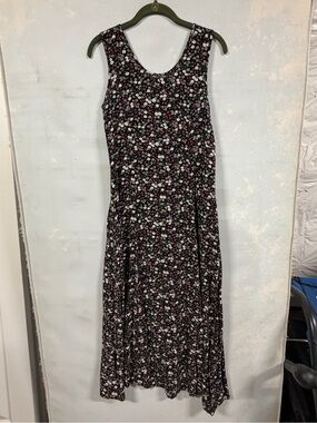 Christopher & Banks Size 10 Strawberries and Flowers Patterned Dress